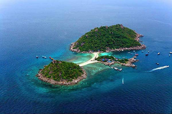 ประเทศกูมี ทะเลแหวก เกาะนางยวน เกาะเต่า เกาะพะงัน